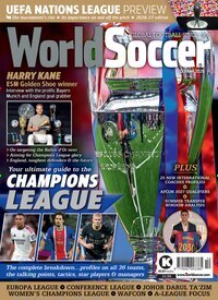 Titelbild der Ausgabe 11/2026 von World Soccer. Diese Zeitschrift und viele weitere Sportmagazine als Abo oder epaper bei United Kiosk online kaufen.