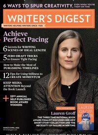 Titelbild der Ausgabe 1/2026 von Writers Digest. Diese Zeitschrift und viele weitere Reisemagazine, Freizeitmagazine und Wissensmagazine als Abo oder epaper bei United Kiosk online kaufen.