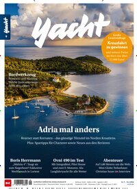 Titelbild der Ausgabe 9/2026 von Yacht. Diese Zeitschrift und viele weitere Sportmagazine als Abo oder epaper bei United Kiosk online kaufen.
