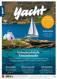 Titelbild der Ausgabe 16/2025 von Yacht. Diese Zeitschrift und viele weitere Sportmagazine als Abo oder epaper bei United Kiosk online kaufen.