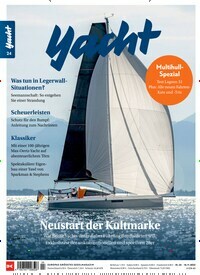 Titelbild der Ausgabe 24/2022 von Yacht. Diese Zeitschrift und viele weitere Sportmagazine als Abo oder epaper bei United Kiosk online kaufen.