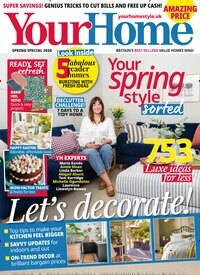 Titelbild der Ausgabe 4/2026 von Your Home. Diese Zeitschrift und viele weitere Gartenzeitschriften und Wohnzeitschriften als Abo oder epaper bei United Kiosk online kaufen.