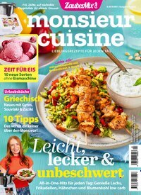 Titelbild der Ausgabe 4/2026 von ZauberMix monsieur cuisine. Diese Zeitschrift und viele weitere Kochzeitschriften und Backzeitschriften als Abo oder epaper bei United Kiosk online kaufen.