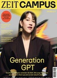 Titelbild der Ausgabe 3/2024 von ZEIT Campus. Diese Zeitschrift und viele weitere Lifestylemagazine und Peoplemagazine als Abo oder epaper bei United Kiosk online kaufen.