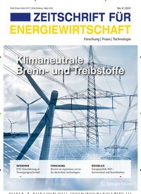 Titelbild der Ausgabe 4/2025 von Zeitschrift für Energiewirtschaft. Diese Zeitschrift und viele weitere Naturzeitschriften, Landwirtschaftszeitungen und Umweltmagazine als Abo oder epaper bei United Kiosk online kaufen.