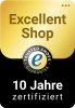 Über 10 Jahre zertifiziert: United Kiosk ist ausgezeichnet von Trusted Shops als Excellent Shop.