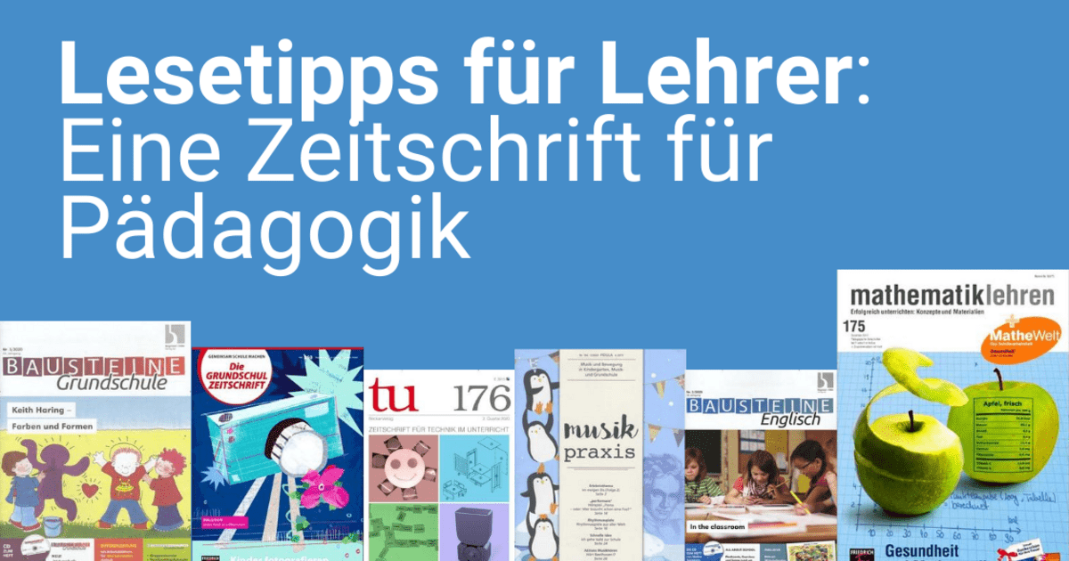 Was Lehrer Lesen Zeitschrift Fur Padagogik United Kiosk